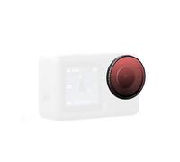Jectse Diving Filters for Osmo Action 5 Pro/ 4 Sports Camera, Diving Filter Protective Lens Filter, Rugged and Durable, and Anti-fog (Light Red)