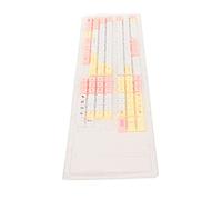 Jectse DIY Keycaps, 130 Keys Cartoon Style Rich Colors Mechanical Keycaps for Gaming (Macaron)