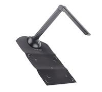 Jectse Document Camera Scanner, 5MP HD Foldable USB Book Scanner Size A4, Multi Language OCR, with LED Light, Batch Automatic Scanning for Office Library School Teaching
