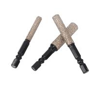 Jectse Drill Bits Efficient Glass Tile 6mm 8mm 10mm Set for Home Renovation, Hex Shank Multifunctional Drill Bit for DIY Enthusiasts