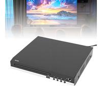 Jectse DVD Players for TV with, Compact CD/DVD Player for 1080P HD Clarity, Smart Playback Control, USB Media Playback, Versatile Connectivity (UK Plug)