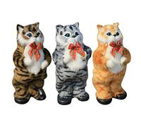 Jectse Electric Cute Simulation Cat Yellow Cat Singing and Dancing Plush Toy for Kids Interactive Gift (Jectse25aqw8i9cj-10154211)