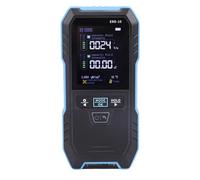 Jectse Electric Magnetic Field Radio Frequency Detector with Curve Mode Visual Auditory LED Flash Prompt for Real Time Reading and Trend Tracking Suitable for Bright Sunlight or Dark Environments