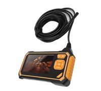 Jectse Endoscope Borescope Camera with Light, 8mm Single Lens 4.3 Inch Color LCD Inspection Camera, IP67 Water Proof 2MP 1080P Industrial Endoscope for Sewer Maintenance (5m / 16.4ft)