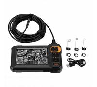 Jectse Endoscope Camera with Light, 1080P Industrial Endoscope Inspection Camera with 8 Adjustable LED Lights & 4.3inch LCD Screen, IP67 Water Proof, 5m / 16.4ft Cable