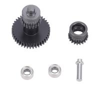 Jectse Extruder Gear Kit, DualGeared Direct Drive Extruder, Sturdy Coated Steel, Integrated Shaft Design, Smoothly Helical Gear Design, for Kobra2 2 Pro 2 Maximum 2 Plus.