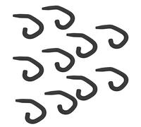 Jectse Face Cover Ear Hook, Soft Comfortable Silicone Washable Easy to Wear Ear Protector for Adults (Black)