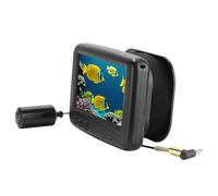 Jectse Fishing Camera Underwater Camera for Fishing 12 Lights Clear LCD Display 1000TVL Resolution - Yellow Dan Silk Cable (CR110-4HCS)