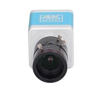 Jectse Focus Lens Webcam, 4K 30 Digital Zoom Dual 1/4 Inch Usb Webcam C Cs Hole Mounting with Remote Control for Alive (GB Plug)
