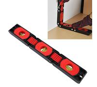 Jectse Folding Level Ruler, 3 Sections Adjustable Multi Angle Measuring Tool with 3 Bubble Tubes and Magnets, for Woodworking Plumbing Home Craft Projects