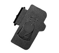 Jectse for EM5 Mark II Battery Compartment Cover, Lid Replacement with Quick Disassembly Design, Protects From Dust, Debris, Liquids for Second Generation Camera Battery Door Cap (Black)