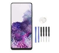 Jectse for S 20 Plus OLED Screen Replacement, 6.7in TFT Touch Screen Display Digitizer Assembly with Repair Tools, for S 20 Plus SM G986B SM G986U SM G985F (Silver)