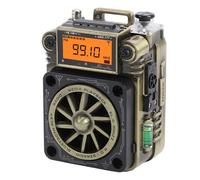 Jectse Full Band Finger Radio, Smart Remote Control FM AM SW Wideband Rechargeable Multifunctional BT Speaker with 360 Degree Rotating AM Antenna, for Global Use