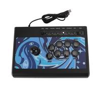 Jectse Game Fight Stick, Multi Functional Keys, Fighting Joystick with USB Port, Sound Function, for for for Lite, PC, Supports Multiple Platforms
