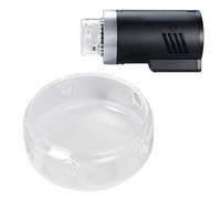 Jectse Glass Dome Replacement for AD300Pro, Circular Lampshade Protective Glass Dome Cover Protects Flash From Scratches and Impacts for Indoor and Outdoor Wedding Photography