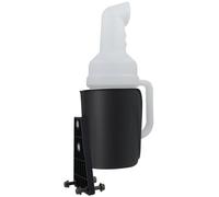 Jectse Golf Cart Sand Bottle with Handle, Lightweight Divot Repair Sand Bottle for Fairway, Universal Golf Cart Bucket with Mount Holder for Club Car EZGO, Ideal for Outdoor Lawn (Front Mouth 1 Set)