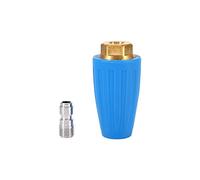 4.0GPM Turbo Rotary Rotating Nozzle for Pressure Washer,3600 PSI/250 BARS,with 1/4-inch Quick Connect Plug,Pressure Washer Tips Turbo Nozzle Pressure Washer Nozzle,Blue