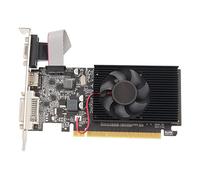 Jectse GT210 Graphic Card, 1GB DDR3 64 Bit Gaming Graphics Card with Silence Cooling Fan, Support VGA DVI HDMI Interface, Direct PCI Express 2.0 X 16 Desktop Video Card