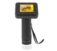 Jectse Handheld Digital Microscope, 50 to 1000X Magnification with 2 Inch LCD Screen and 8 LED Lights, for Kids Adults Jewelry Plants Inspection