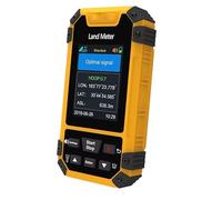 Jectse Handheld Land Area Meter, 2.4in Color Display Data Output Voice Prompts GPS Land Survey Measuring Instrument for Industrial Grade Shockproof