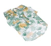 Jectse Hawaii Style Summer Pet T Shirt Colorful Coconut Trees Car Pattern Dog Clothes for Small and Medium Sized Dogs and Cats, Soft Cotton Material for Home Traveling Photo Beach Party (M)