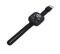 Jectse Headphone Page Turner Wireless Earbuds, Camera Shutter Remote Control Earphone with Watch Strap for Short Video APP, Electronic Book (Black)