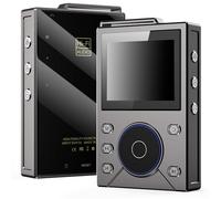 Jectse HIFI Lossless Music Player, Real Time Lossless Decoding, 2.4 Inch Color Display, ALPS Wheel Control, Built in 3000mAh Battery, with 16GB Support Up To 256GB TF Card (Metallic Gray)