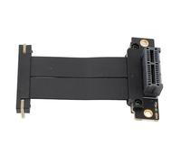 Jectse High Speed PCIE 4.0 X1 Riser Cable, Dual 90 Degree Right Angle, Stable Data Transfer, Ideal for High Speed Data Transfers, Suitable for Compact Spaces, PCIE Riser Cable (5cm)