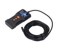 Jectse Industrial Endoscope HD Rotatable Inspection Camera 2in Screen Borescope with Light for Car Inspection 5m Cable ABSDisplay