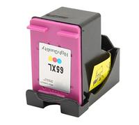 Jectse Ink Replacement, ABS 65XL Printer High Yield Black Color Print for 5055 5052 5010 DeskJet 3755 2600 3752 2652 2655 2622 AMP 100 (H 65XLC Colorful)