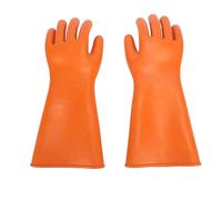 Jectse Insulated Rubber Gloves Kit, 35kV High Voltage Insulation, Non Static Knitted Gloves, Ideal for Line Workers, Electricians, Field Workers