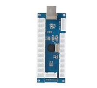 Jectse Joystick DIY Kit USB Single Player Fighting Game Controller with High Sensitivity No Delay for Home Gaming (Blue)