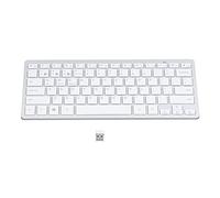 Jectse Keyboard, 78 Keys Ultra Slim Portable Wireless Keyboard Ergonomic Scissor Foot Design Full Size 5.0 Keyboard for Pad, Phone, Mac, OS, Win