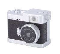 Jectse Keychain Camera, Tiny Retro Digital Camera with 720P HD Video 5MP Photos LED Fill Light 4 Filters, for Beginners Teenagers Adults Travel Photography (Black)