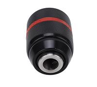 Jectse Keyless Drill Chuck, 1/2in 20UNF Self Tighten Drill Chuck, 2 - 13mm Clamping Range Metal Bit for Hand Bench (Round 58mm / 2.3in)