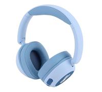 Jectse Kids Bluetooth Headphones, BT6.0 Wireless Wired with Colorful LED Lights 85/103dBA Volume Limit 25H Playtime Fast Charging, for Mobile Phone Tablet Laptop (Blue)