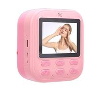 Jectse Kids Instant Print Camera, 1080P 48MP Photo Video Instant Digital Camera with 8X Digital Zoom, 2.4in HD Screen, Built in Games and MP3, Come with 4 Rolls Printing Paper