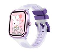 Jectse Kids Smart Learning Watch, 1.83 Inch Touchscreen with 21 Sports Modes 7 Day Battery Life IP68 Rainproof, Educational Games Music Player Study Cards, for Boys Girls Ages 5 (Purple)