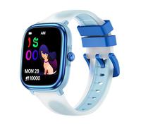 Jectse Kids Smart Learning Watch, 1.83 Inch Touchscreen with 21 Sports Modes 7 Day Battery Life IP68 Rainproof, Educational Games Music Player Study Cards, for Boys Girls Ages 5 (Blue)