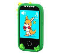 Jectse Kids Smart Phone, 2.8 Inch Touchscreen Kids Smart Phone, Puzzle Games Player, Multi Functional Device, Christmas Birthday Gifts for 3 To10 Year Old (32GB). (Green)