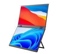 Jectse Laptop Screen Extender, 15.6" Fhd 1080p Portable Monitor For Laptop, True Plug and Play, Multi Functional Foldable Screen, Immersive Sound Experience, For Phones PCS Tablets