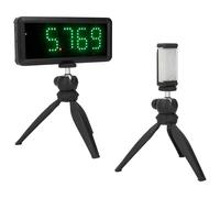 Jectse Laser Timer for Sprints, Battery Powered LED Stopwatch Race Clock, Racing Timer Motorcycle Electronic Bike Speed Training Skating Track Field Timer