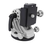Jectse Latitude Adjustment Base, Precise Polarity Alignment 0-90 Degree Adjustable Aluminum Alloy Construction, for Astronomy Telescope and Astrophotography Equipment (Black White)