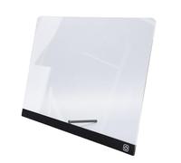 Jectse LED Drawing Board, 17 Inch Kids Light Up Acrylic Whiteboard with 7 RGB Colors and Stand, for Drawing Doodling Tracing and Learning