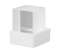 Jectse LED Holographic 3D Display, Immersive Crystal Hologram Cube with GIF Animations and Digital Photo Album, for Smart Weather Station and Desktop Car Decor