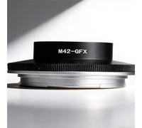 Jectse Lens Mount Adapter for M42 SLR Lenses to for Fuji GFX Series Lens Converter, Precise Infinite Focus, Silky Connection