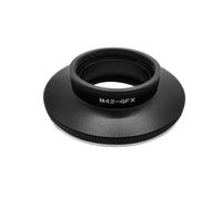 Jectse Lens Mount Adapter, M42 Screw SLR Lens to GFX Mirrorless Camera Manual Focus with Aperture Control Ring, for GFX50 GFX100