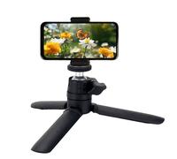 Jectse Lightweight Mini Portable Desktop Tripod with Ball Head, Aluminum Alloy ABS Tripod Stand for Outdoor Photographers Travel Selfie, Action Camera Tripod, for DSLR Camera