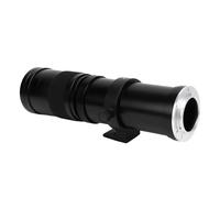 Jectse Manual Focus Lens, Zoom From 420mm to 800mm, Telephoto Lens with F8.3 Aperture for SLR Camera, Moon, Birds, Wildlife, Landscapes (Black)