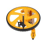 Jectse Measuring Wheel Double Folding Accurate 0-9999.9m Distance Measure Wheel for Homeowners, Walking Measure ABS